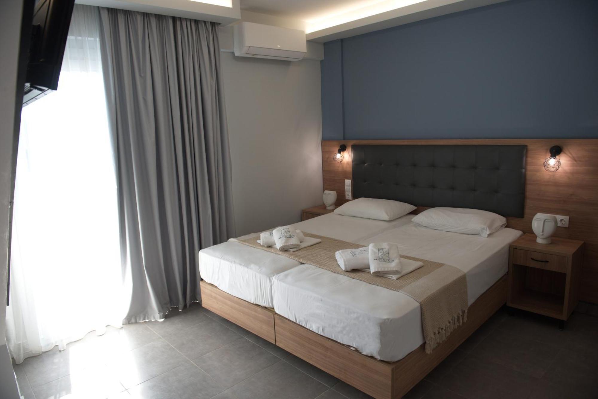 Aegean Blue Apartments & Suites レプトカリヤ エクステリア 写真
