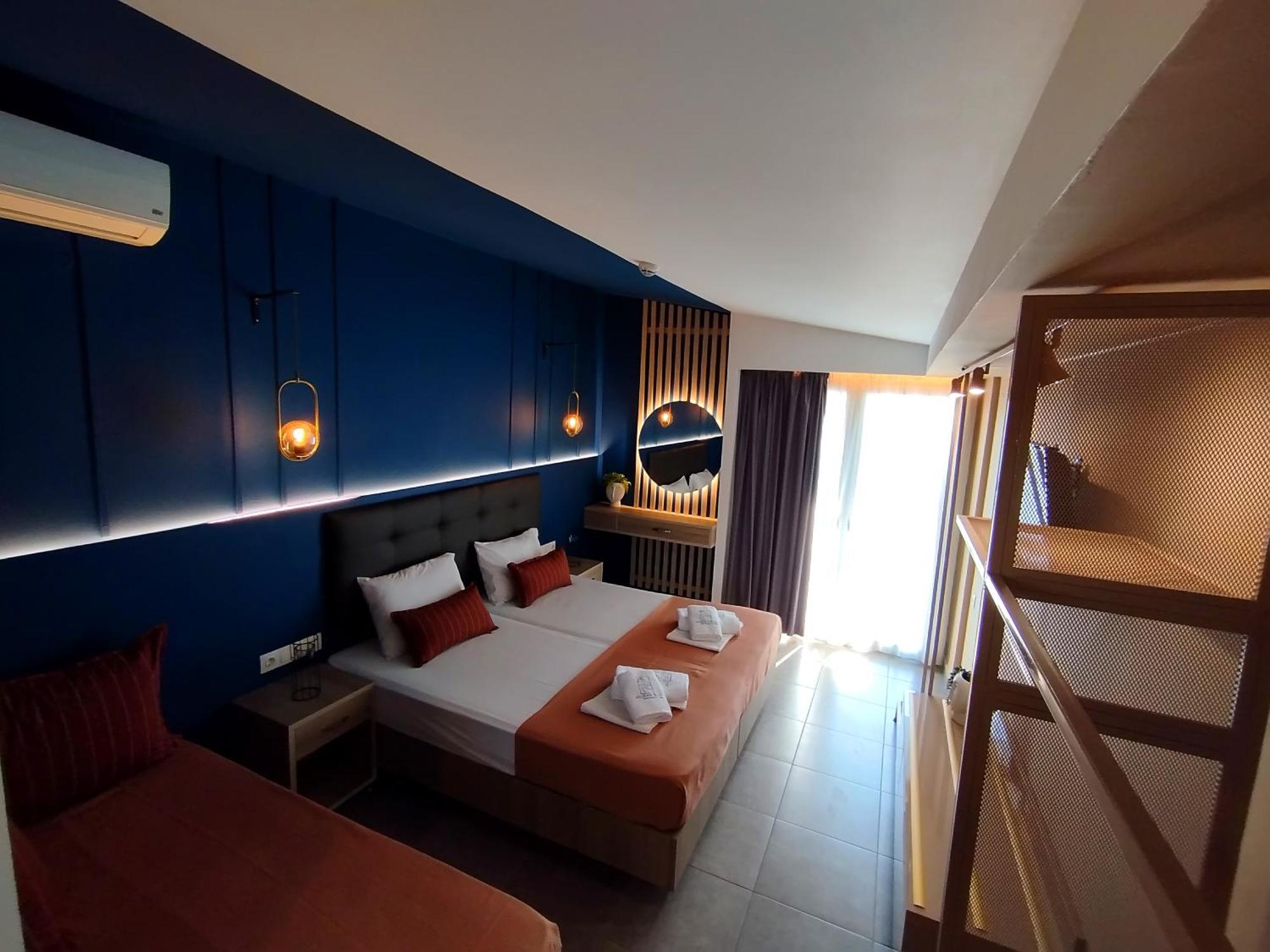 Aegean Blue Apartments & Suites レプトカリヤ 部屋 写真