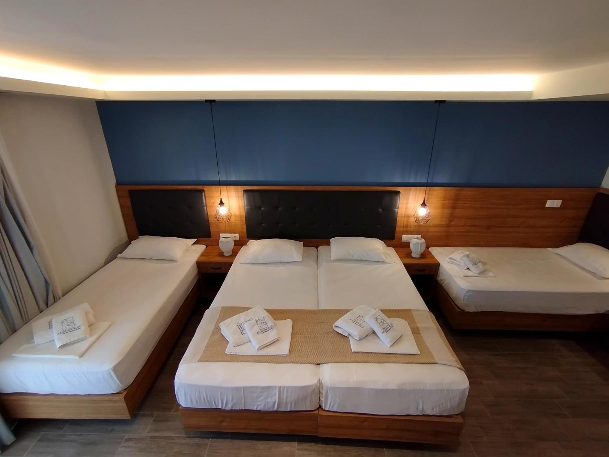 Aegean Blue Apartments & Suites レプトカリヤ エクステリア 写真