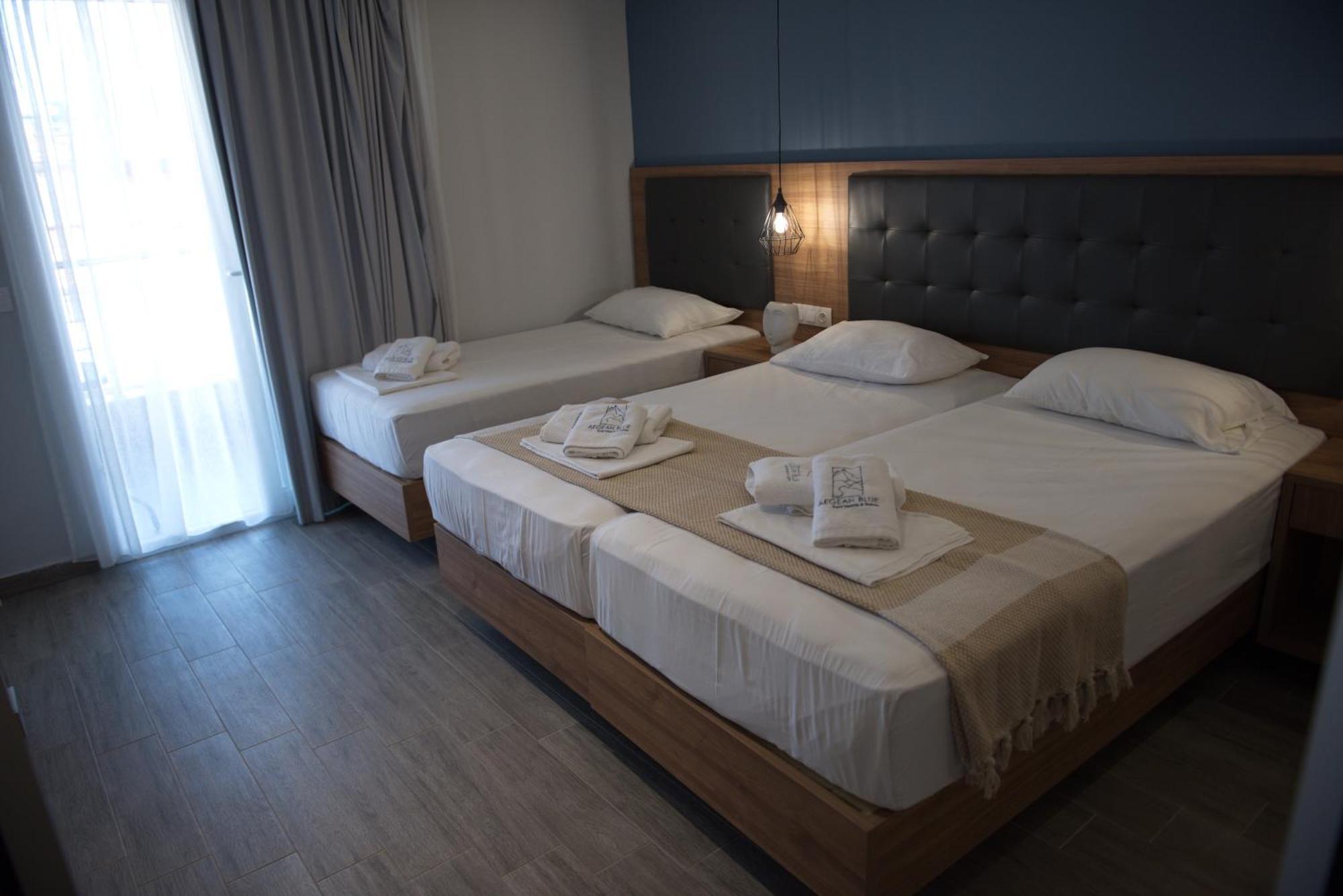 Aegean Blue Apartments & Suites レプトカリヤ エクステリア 写真