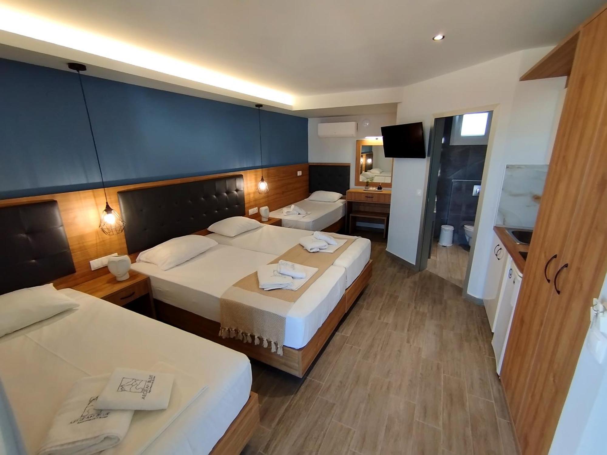 Aegean Blue Apartments & Suites レプトカリヤ 部屋 写真