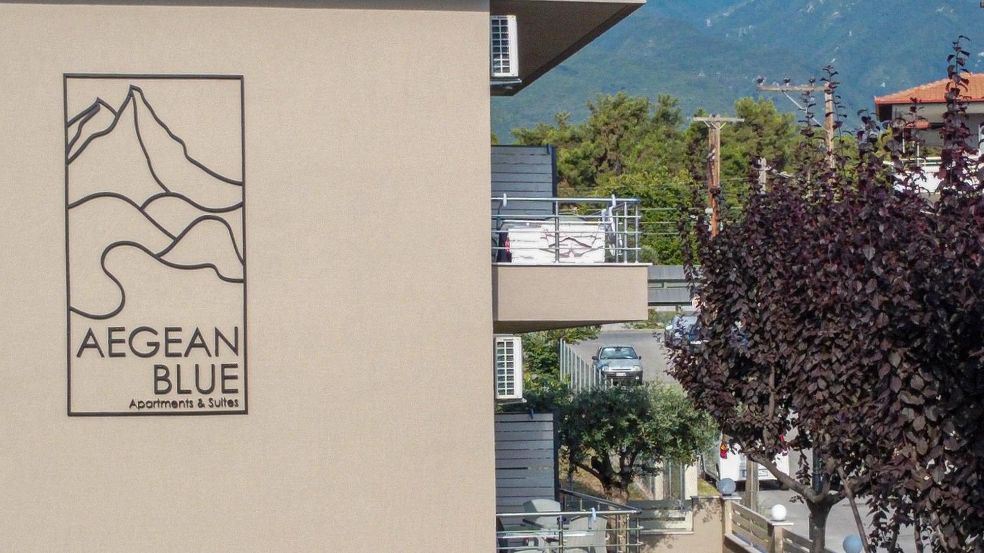 Aegean Blue Apartments & Suites レプトカリヤ エクステリア 写真